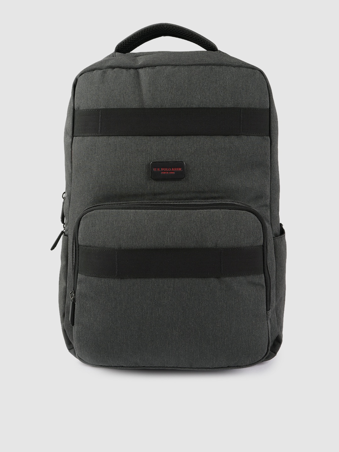 

U.S. Polo Assn. Unisex Grey Solid Backpack