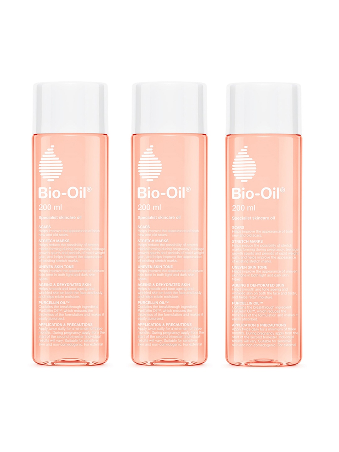 

Bio Oil Set Of 3 Specialist Skin Care Oil, White