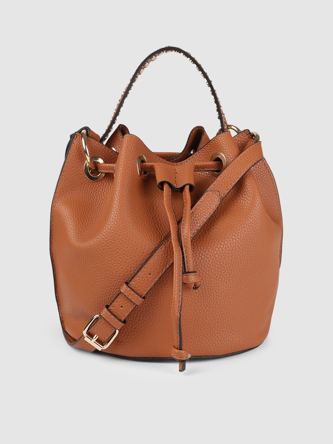 

Vero Moda Brown Solid Sling Bag