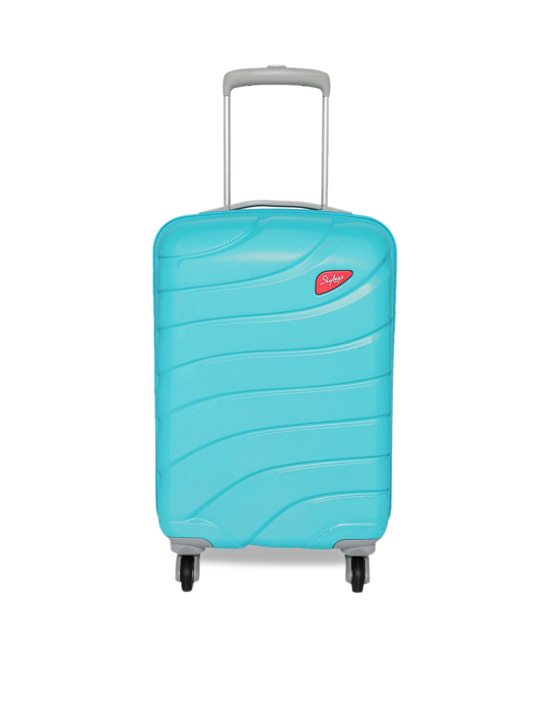 

SKYBAGS Blue Solid HI-VOL Hard-Sided Cabin Trolley Suitcase