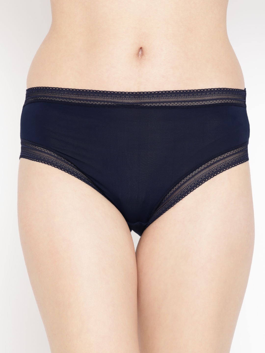 

EROTISSCH Women Navy Blue Solid Bikini Briefs AIP-2C