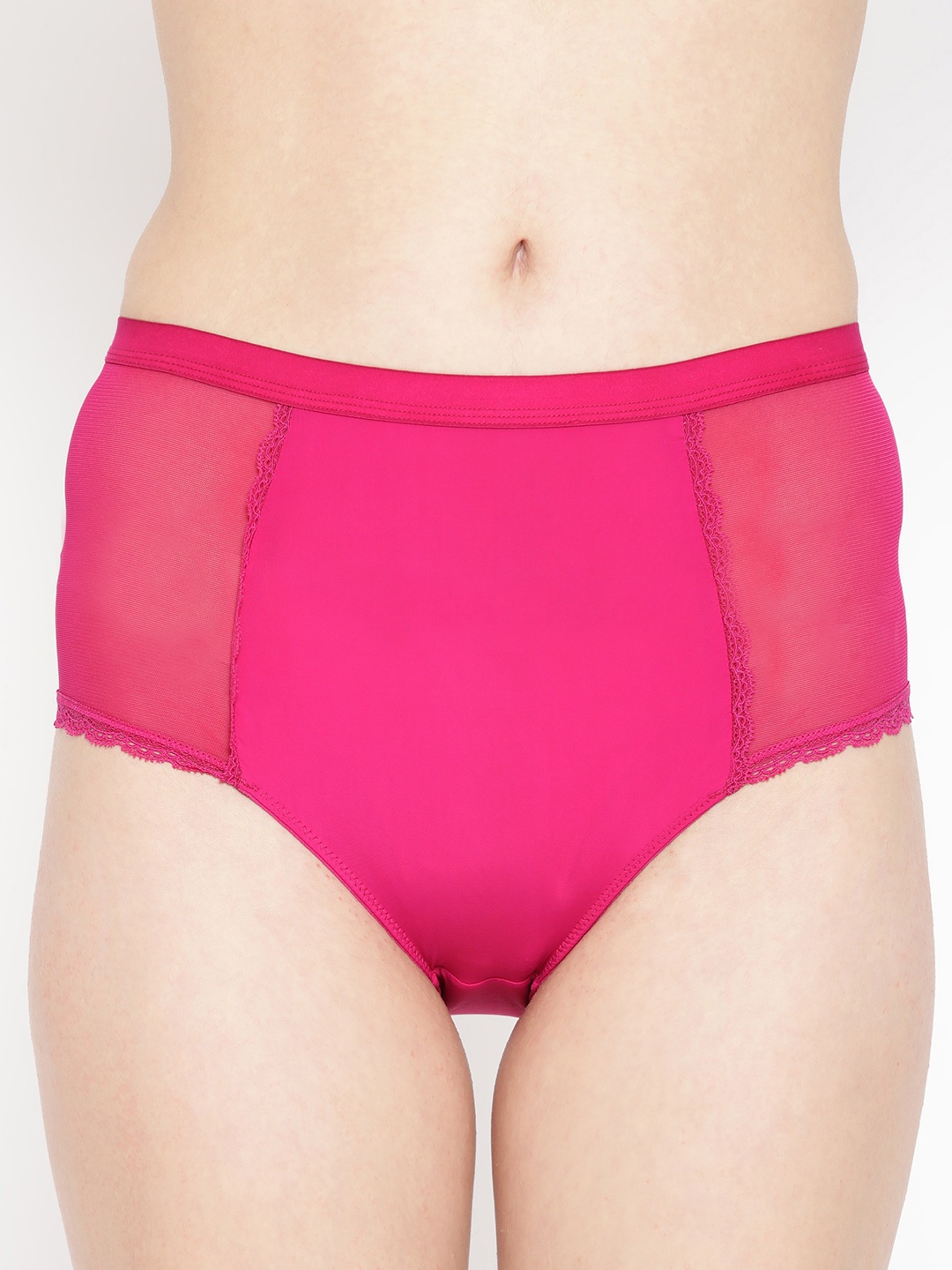 

EROTISSCH Women Magenta Solid Bikini Briefs AIP-17B