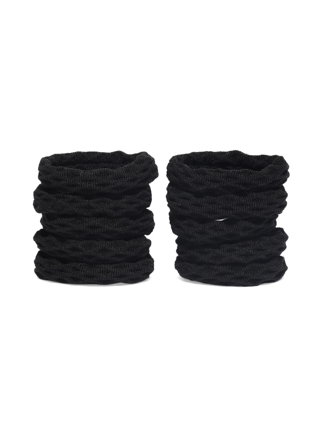 

ToniQ Black Set of 10 Ponytail Holders