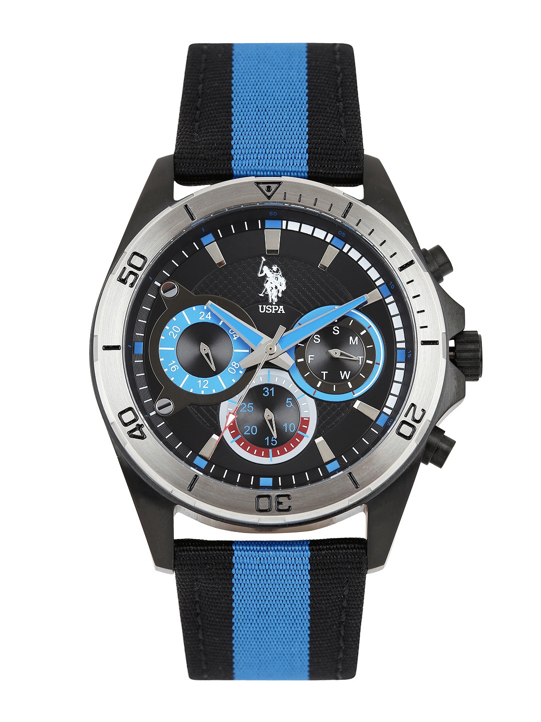 

U.S. Polo Assn. Men Black Dial Watch USAT0074