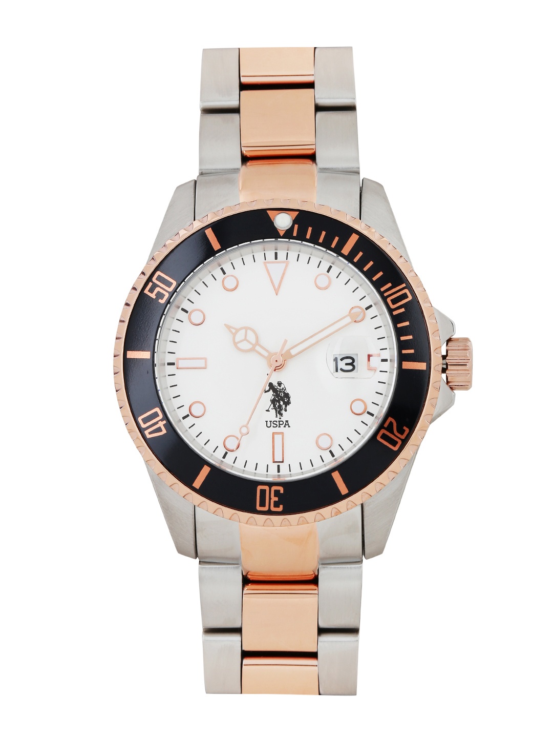 

U.S. Polo Assn. Men White Dial Watch USAT0134