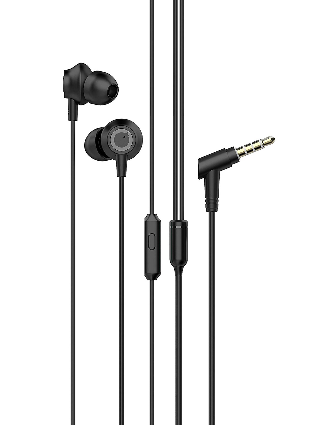 

Blaupunkt Unisex Black EM10 Wired Headset with Mic