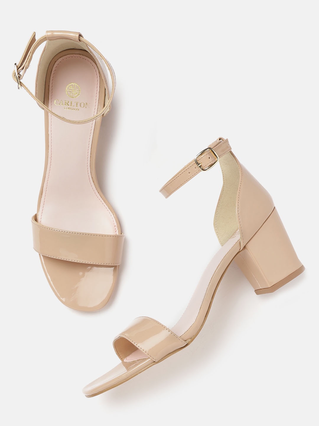 

Carlton London Women Beige Solid Heels