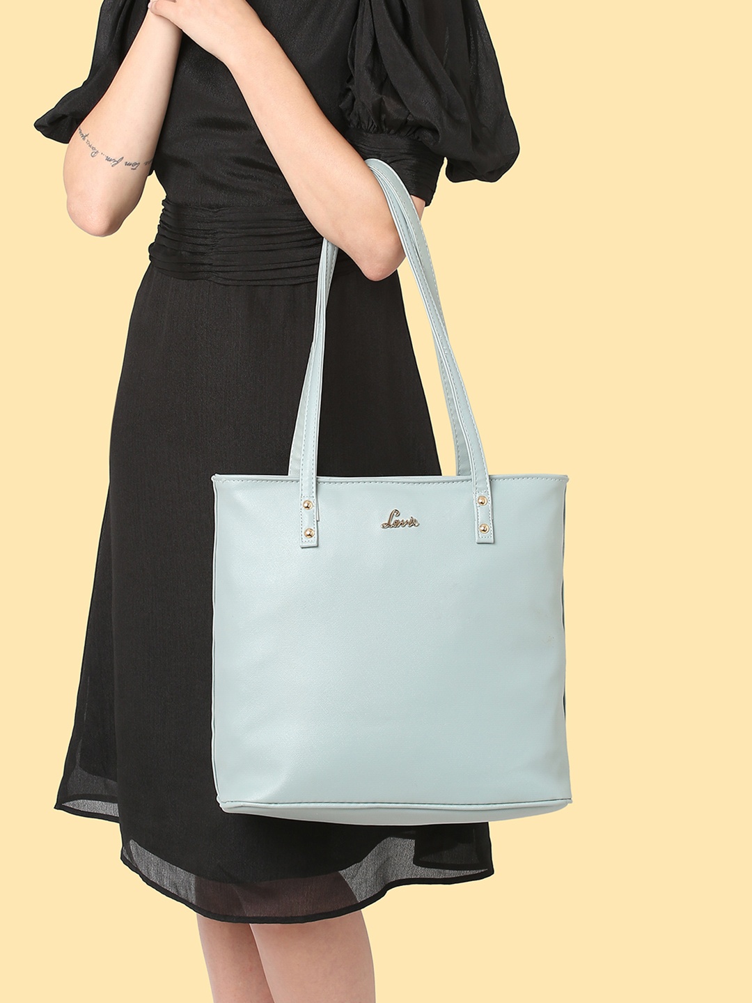 

Lavie Pavo Women Large Tote Bag, Blue