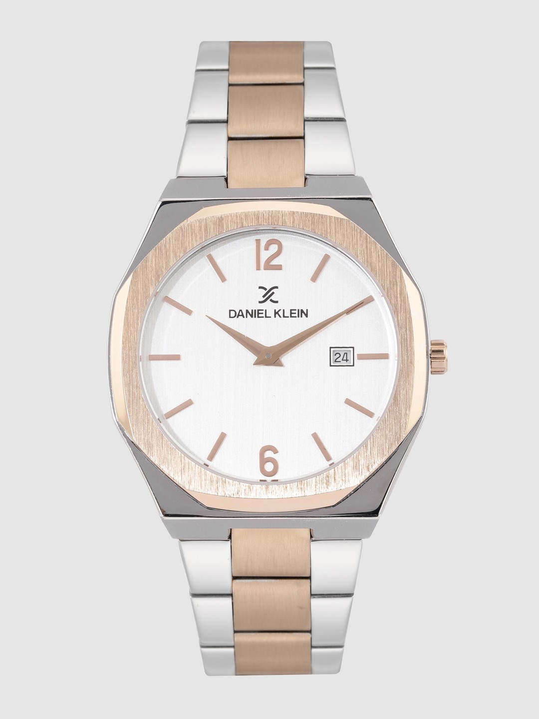 

Daniel Klein Men Silver-Toned Analogue Watch DK.1.12330-4