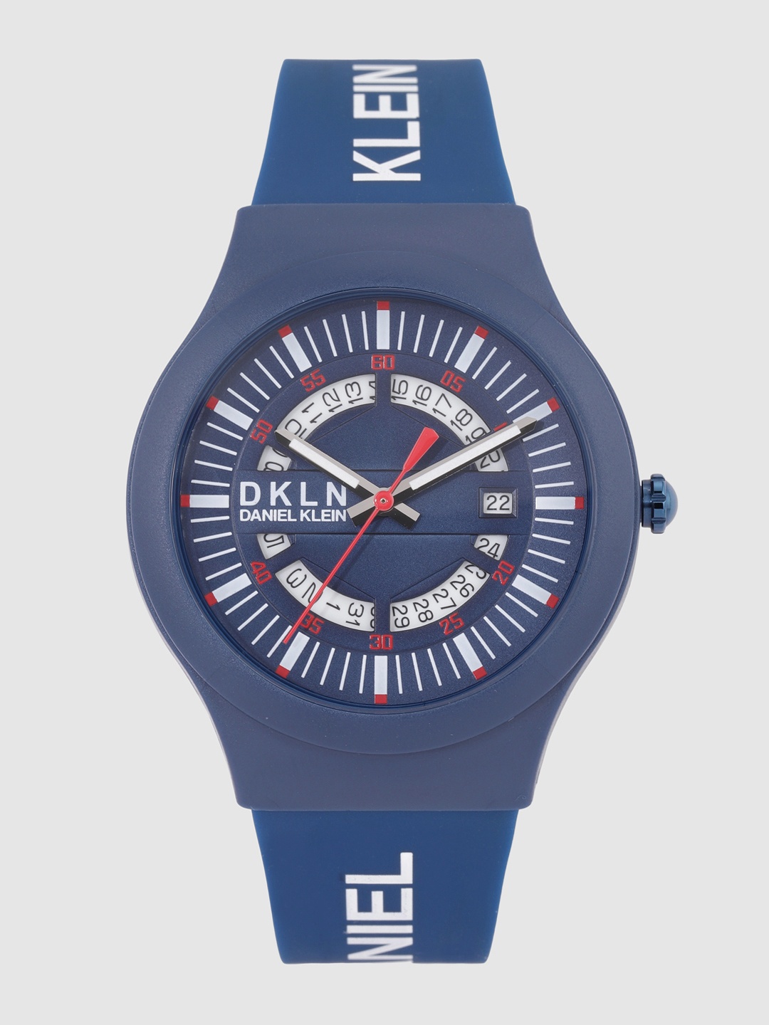 

Daniel Klein Men Blue Analogue Watch DK.1.12275-2