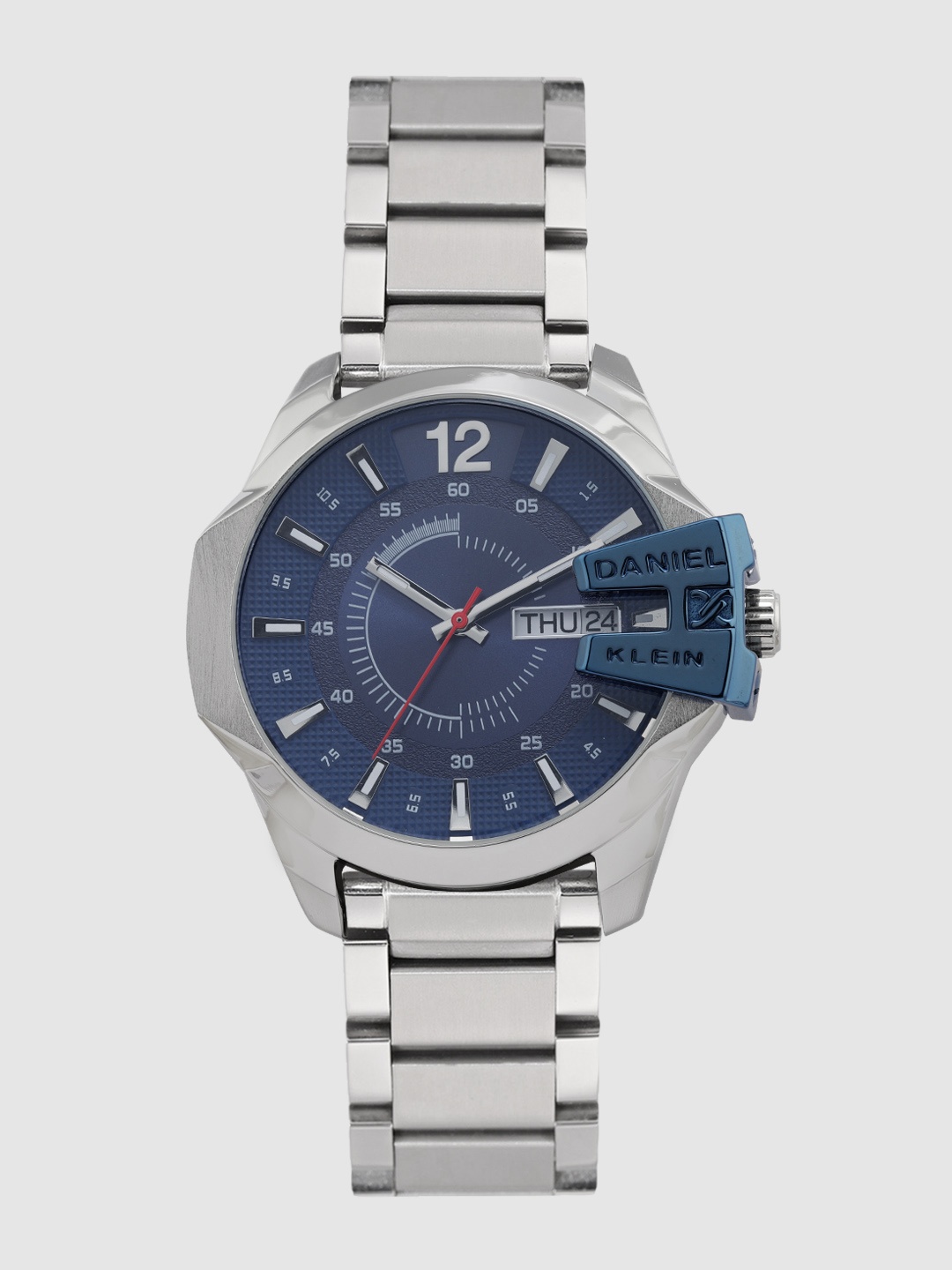 

Daniel Klein Men Blue Analogue Watch DK.1.12354-2