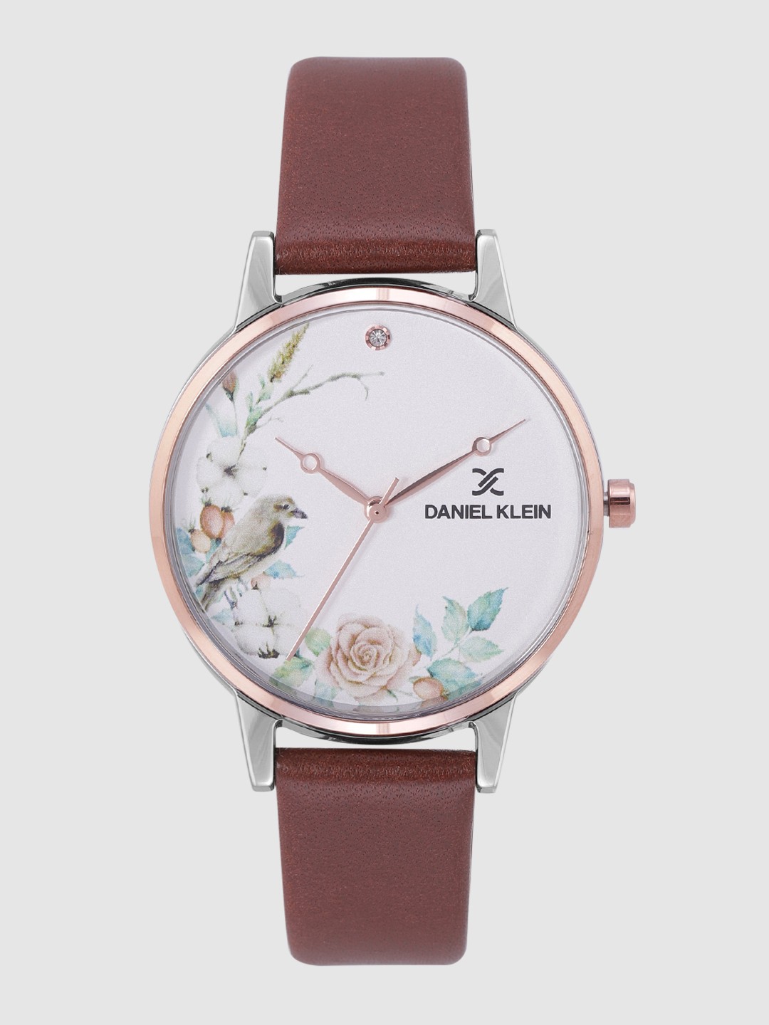 

Daniel Klein Men White Printed Analogue Watch DK.1.12374-4