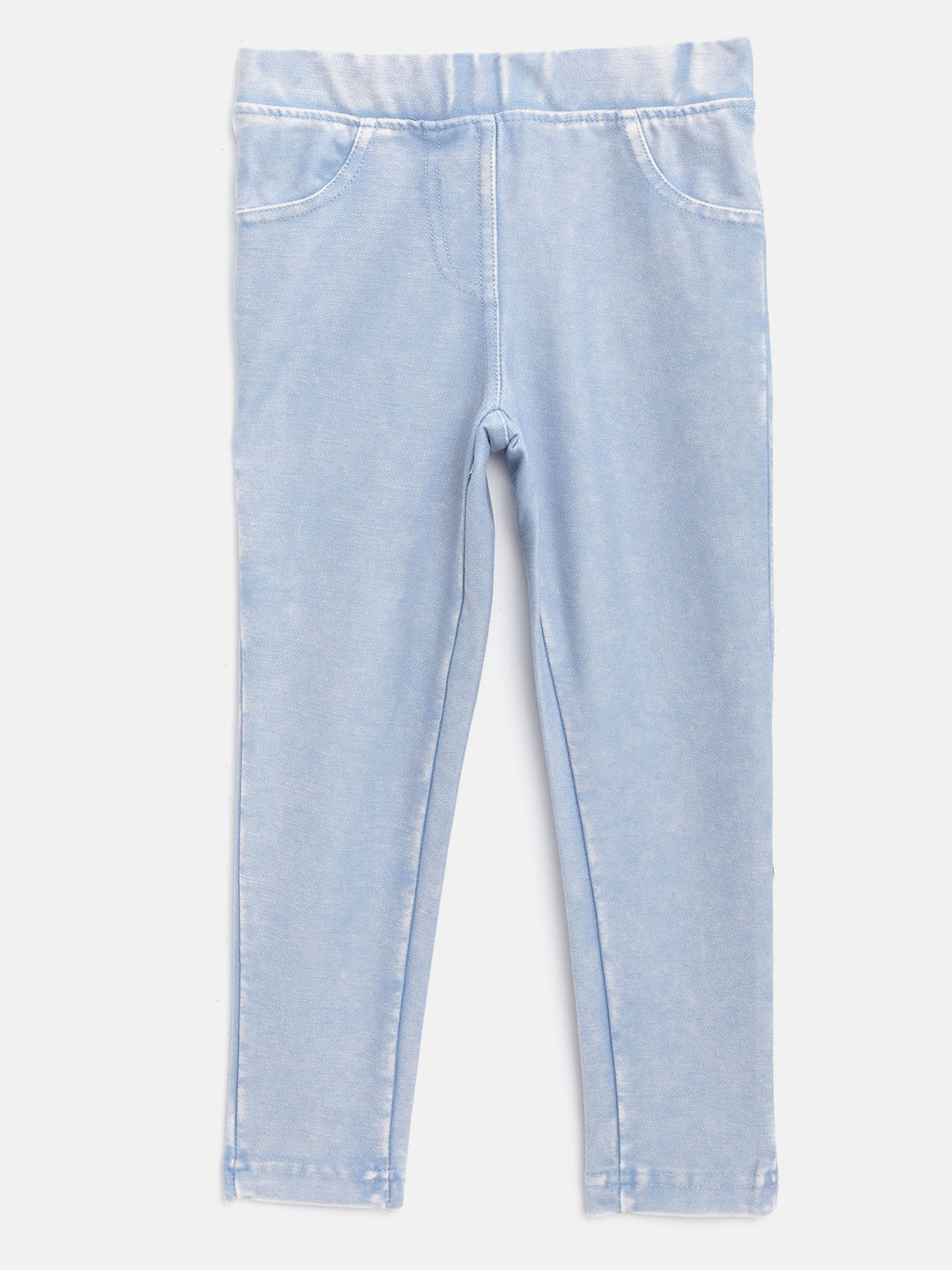 

COOL CLUB Girls Blue Solid Jeggings