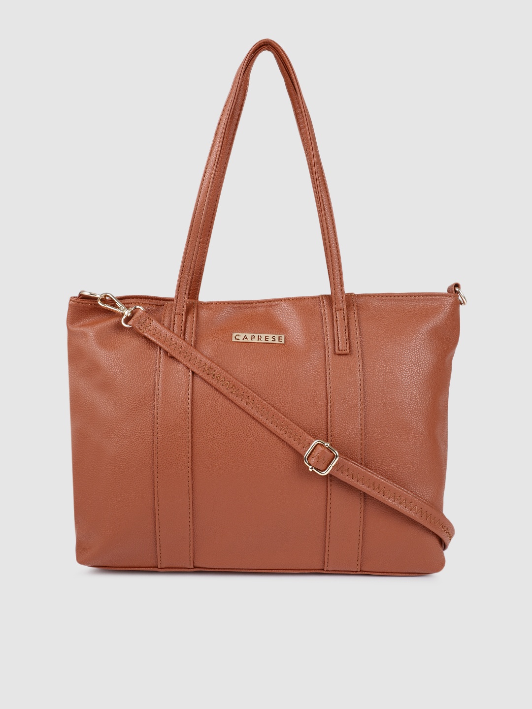 

Caprese Brown Solid Shoulder Bag