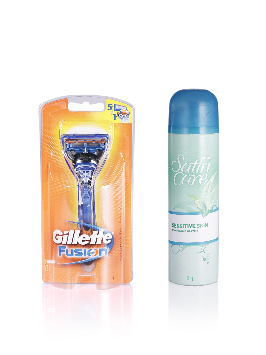 

Gillette Set Of Shaving Razor & Pre Shave Gel, Blue