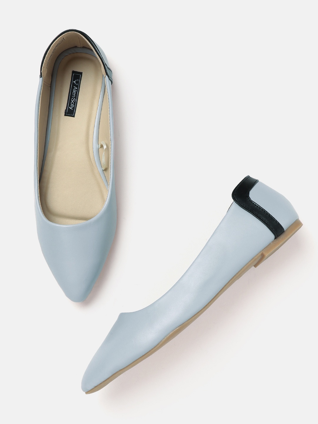 

Allen Solly Women Blue Solid Ballerinas