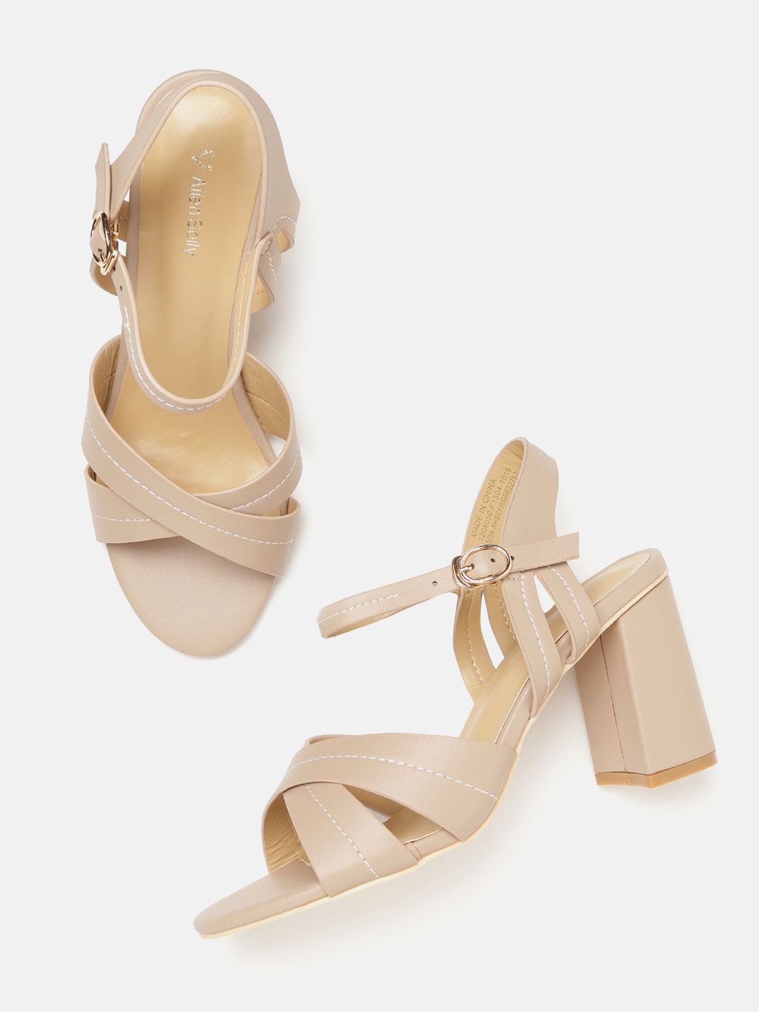 

Allen Solly Women Beige Solid Heels