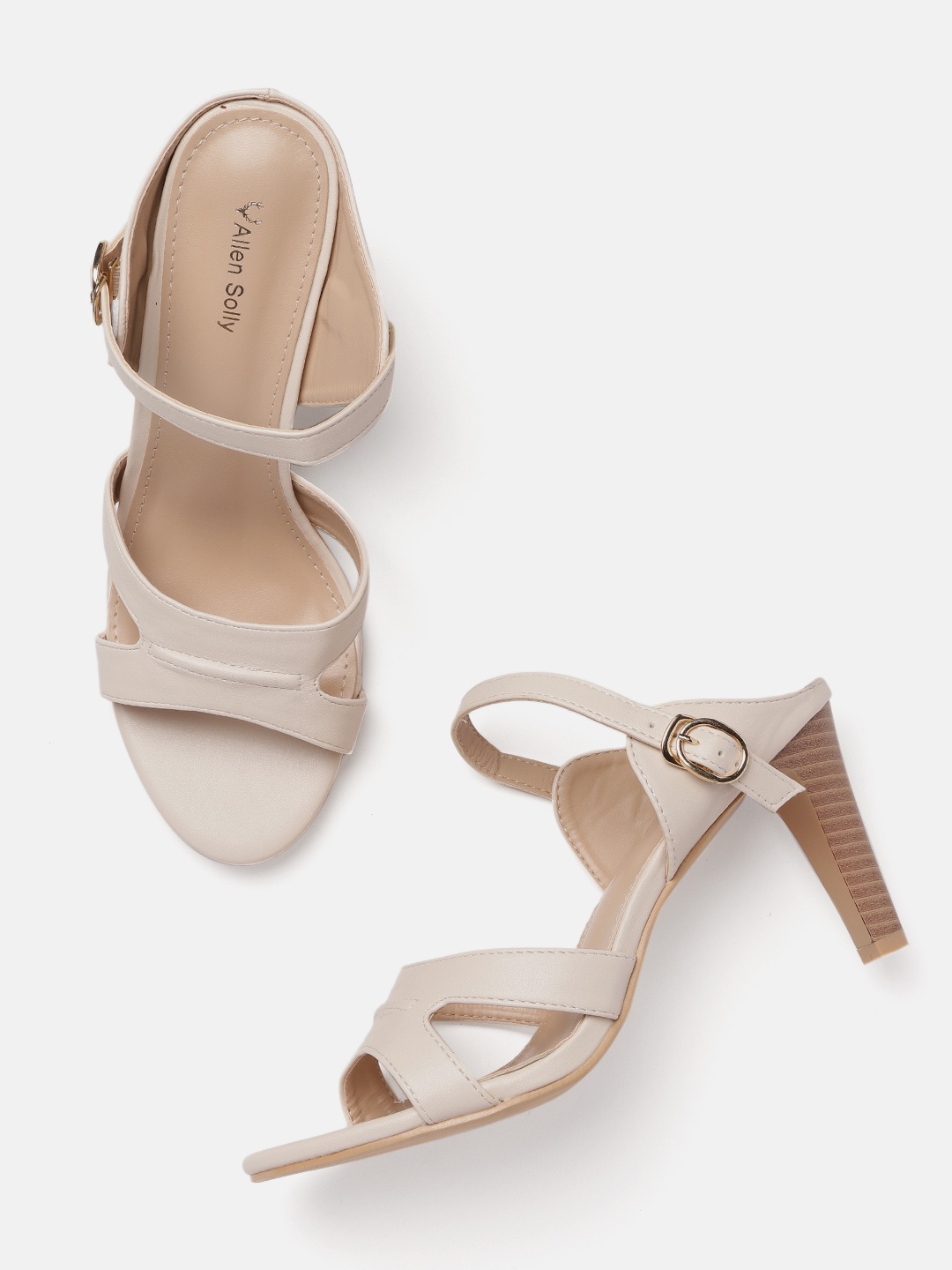 

Allen Solly Women Beige Solid Heels