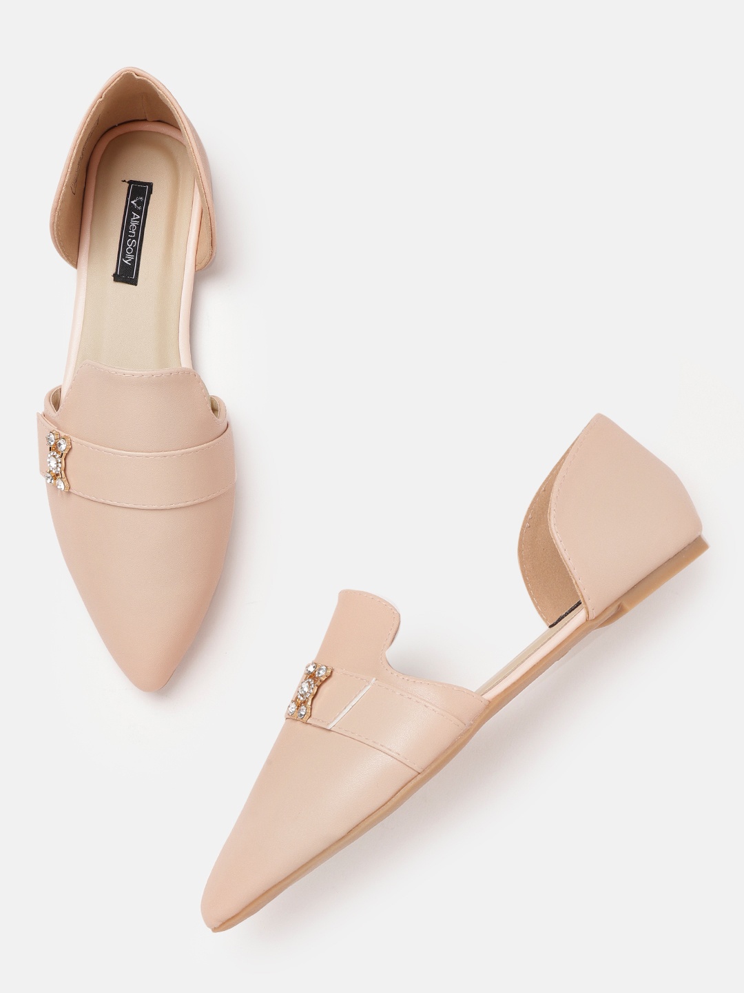 

Allen Solly Women Beige Solid Ballerinas