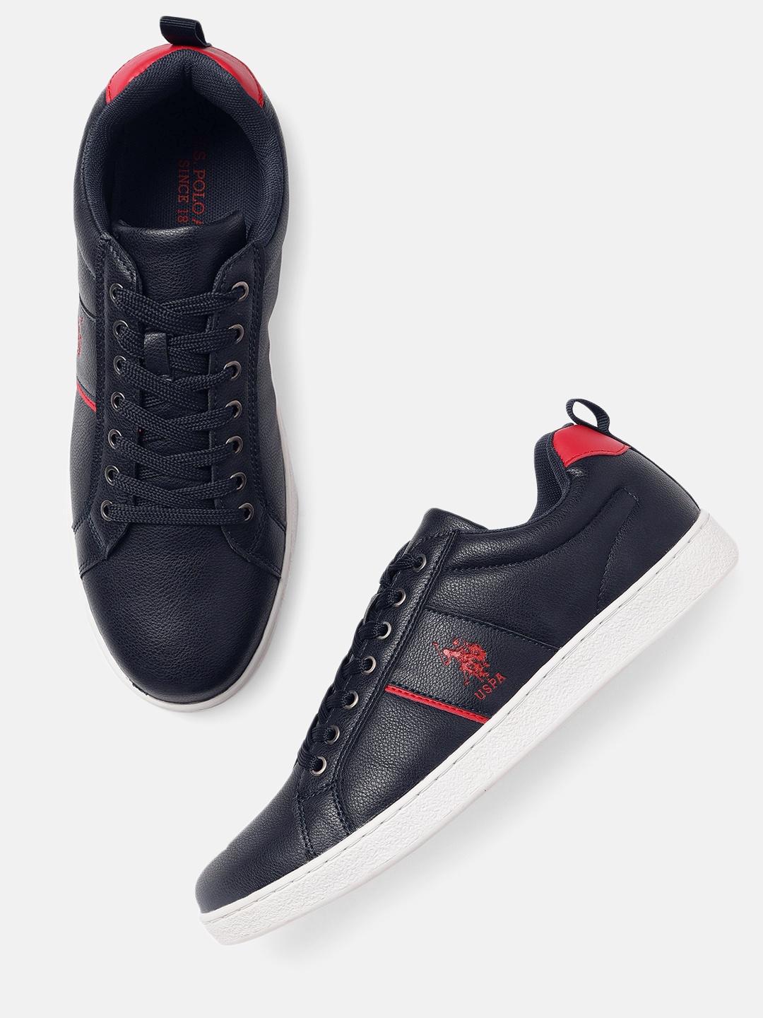 

U.S. Polo Assn. Men Navy Blue SALVADOR Sneakers