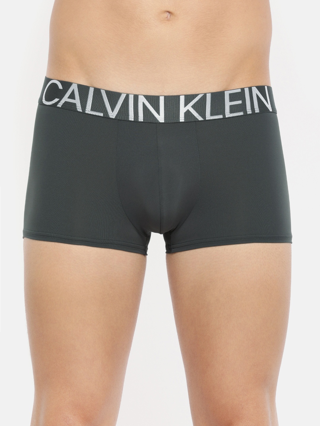 

Calvin Klein Underwear Men Grey Solid Low Rise Trunk NB17025DG-5Dg