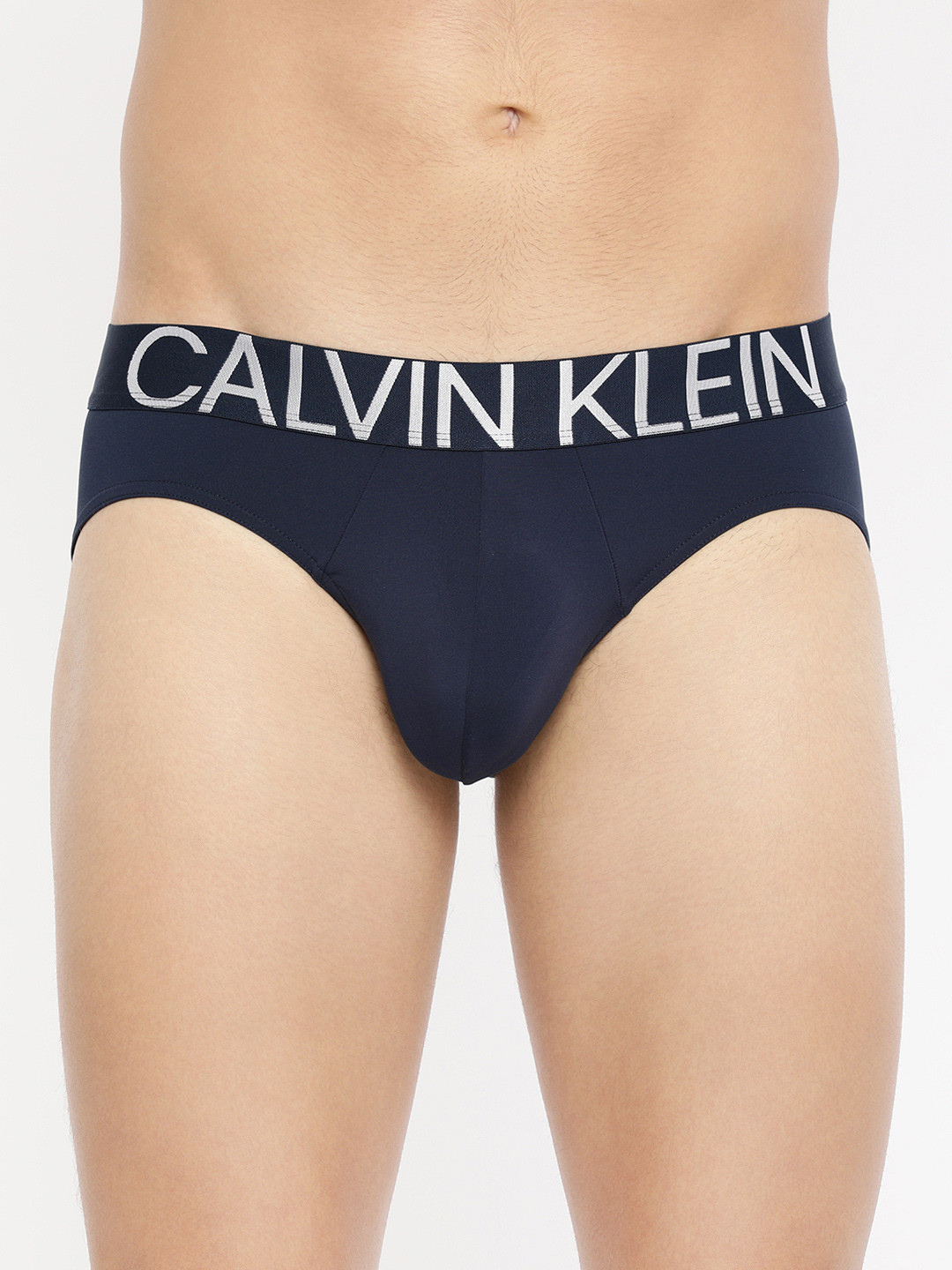 

Calvin Klein Underwear Men Navy Blue Solid Briefs NB17018SB-8Sb