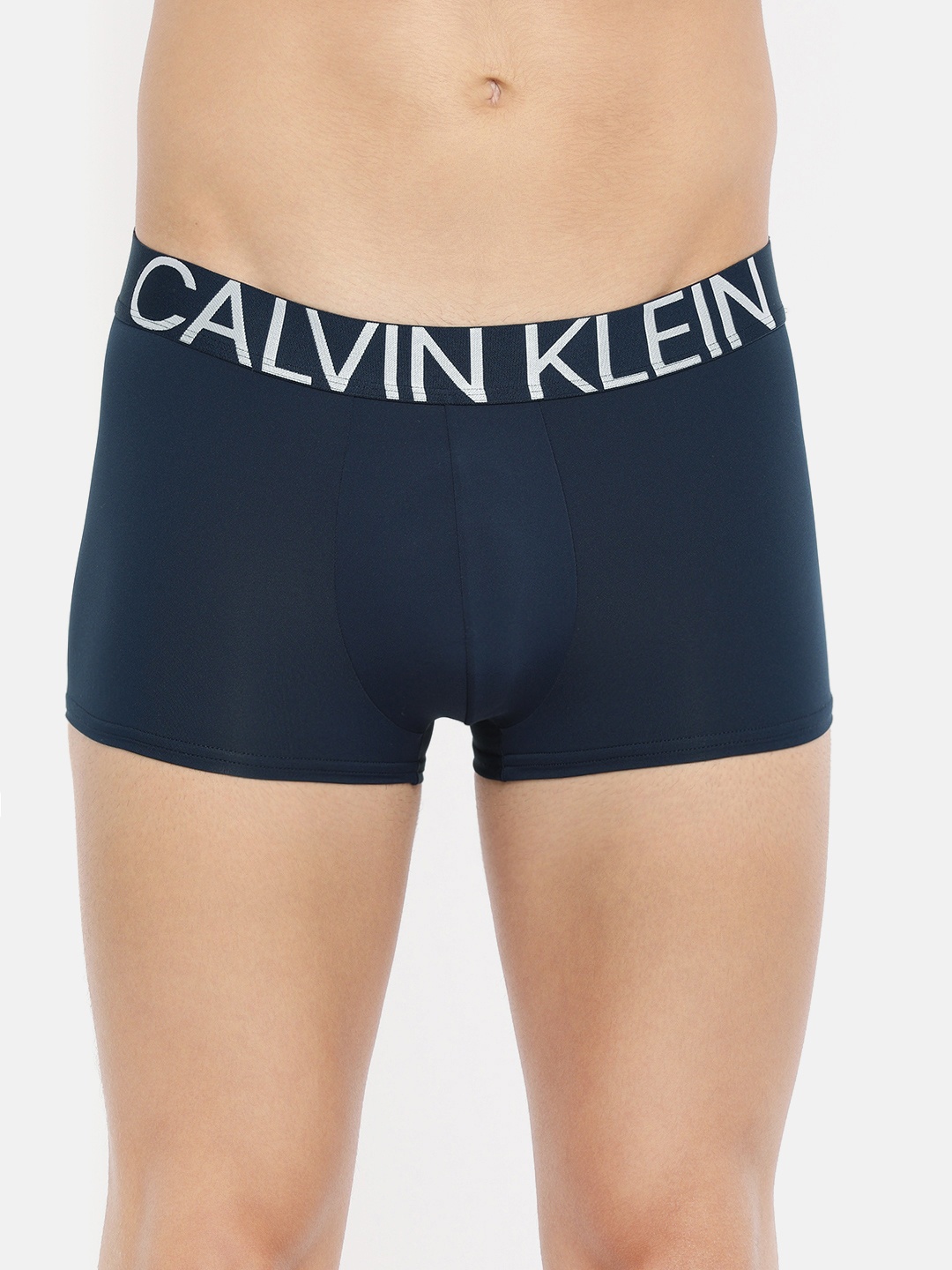

Calvin Klein Underwear Men Navy Blue Solid Low Rise Trunk NB17028SB-8Sb