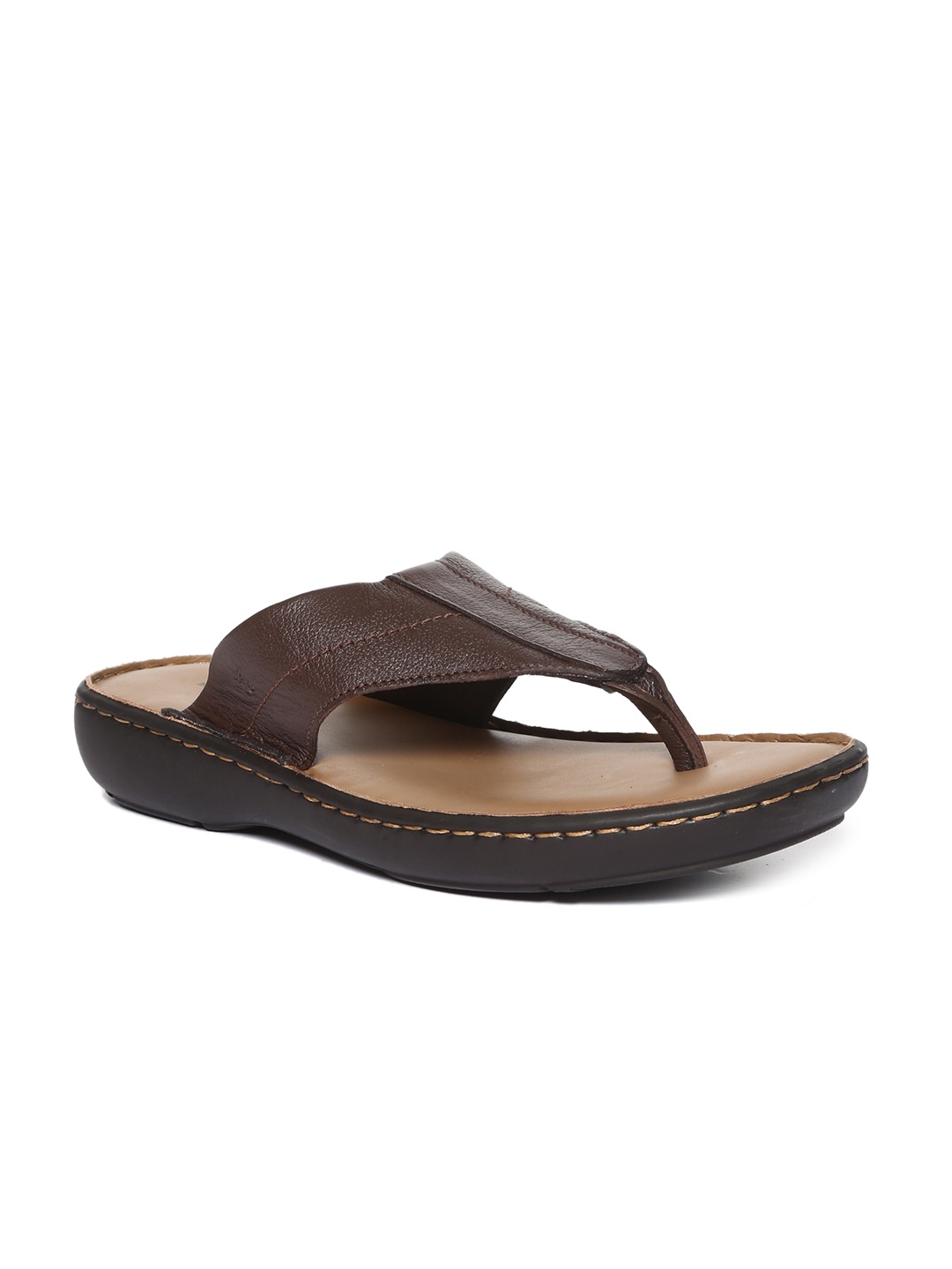 

Arrow Men Solid Brown Comfort Sandals