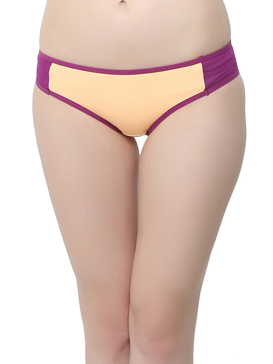 

Clovia Orange & Purple Briefs PN0430P16