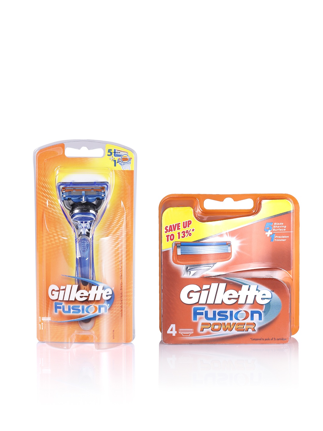 

Gillette Set Of Razer & Blades Cartridge, Orange