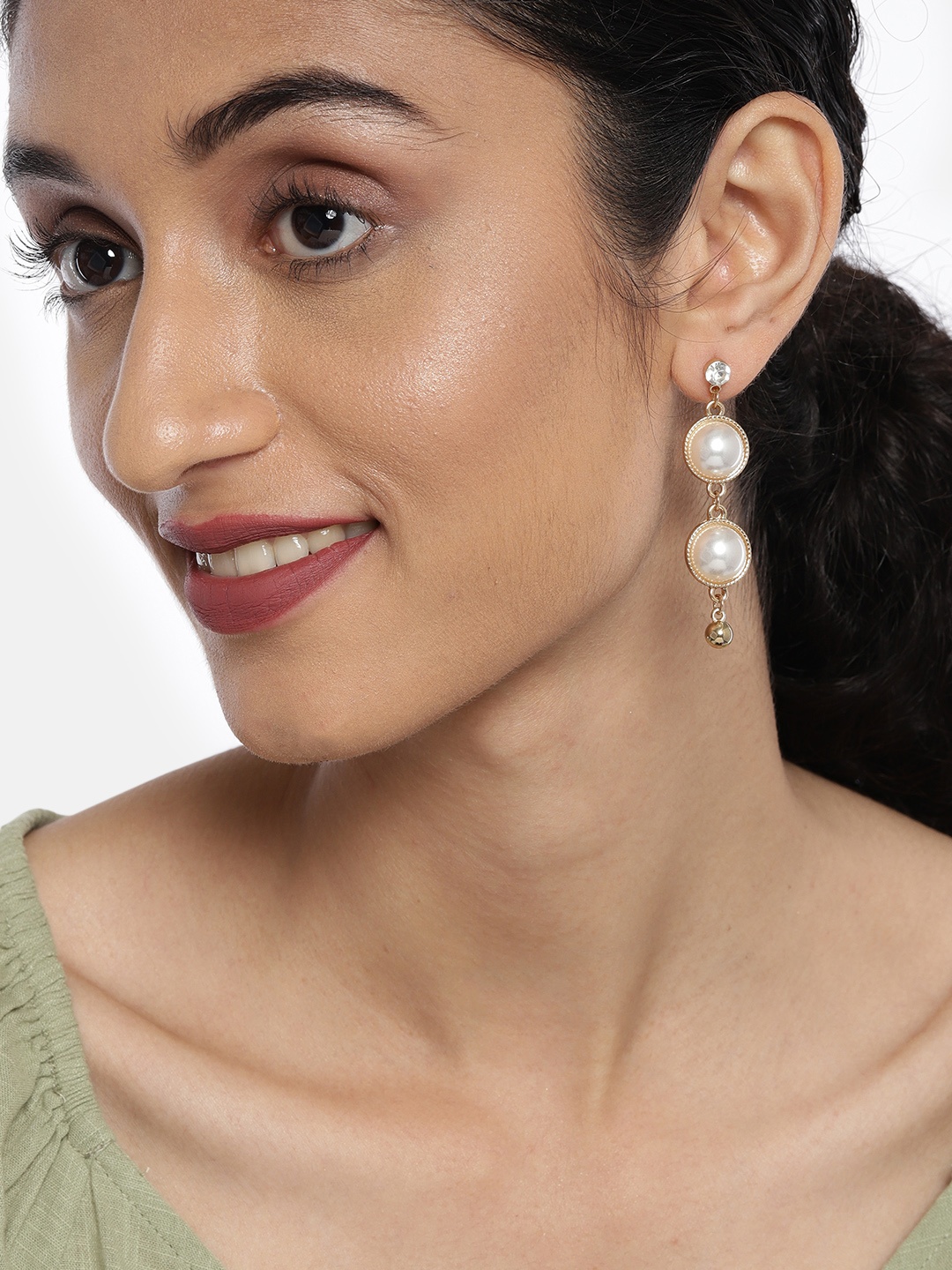 

Ayesha Women Set of 6 Assorted Party Earrings, Gold