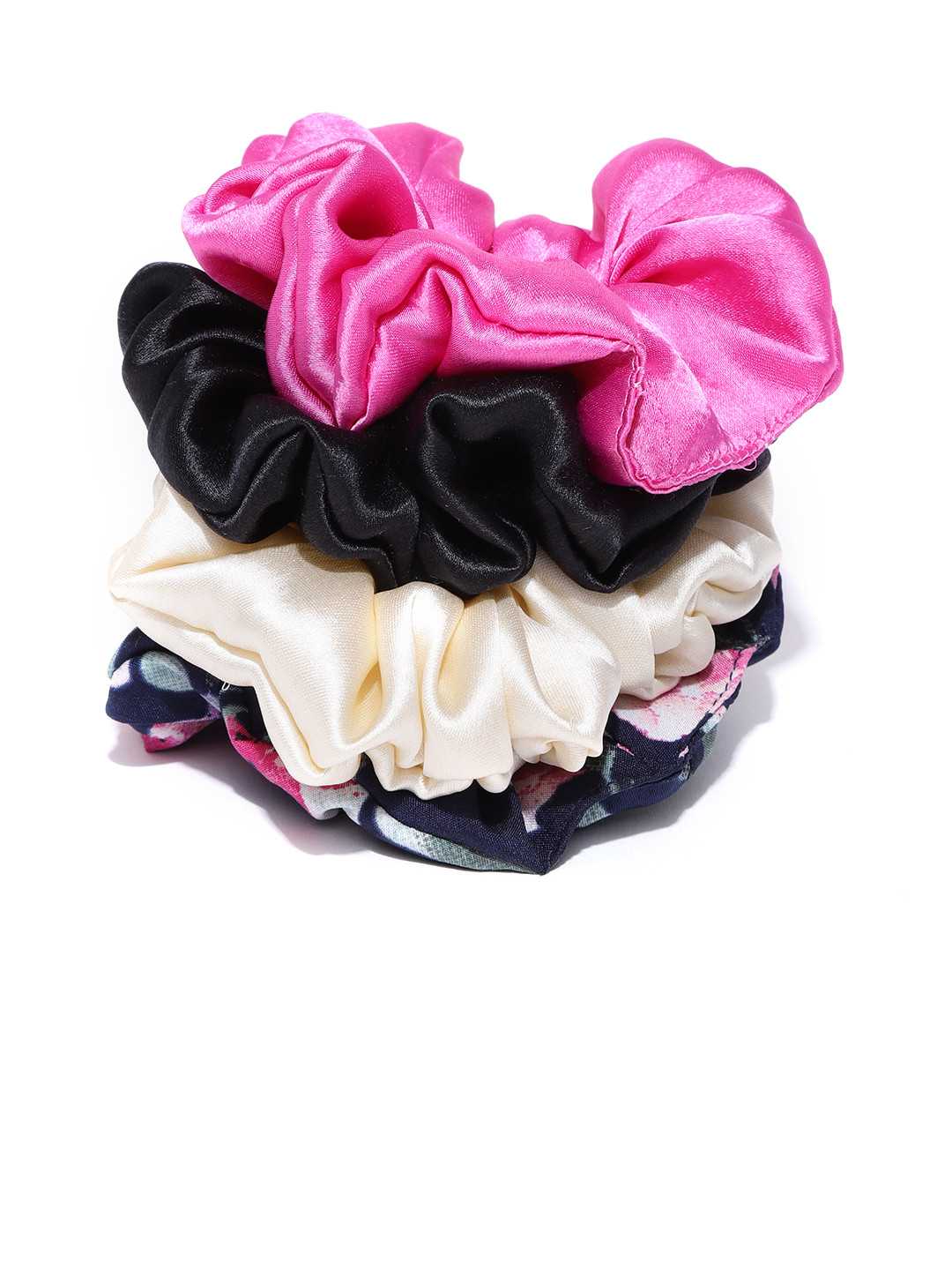 

Blueberry Women Set of 4 Scrunchies, Multi