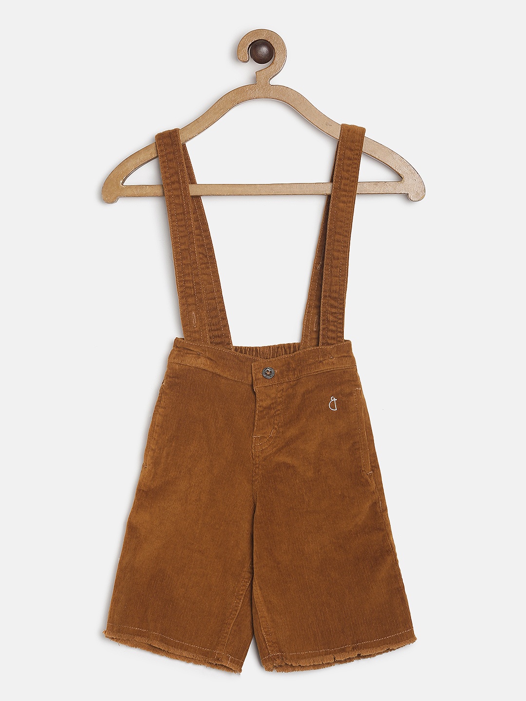 

Gini and Jony Girls Brown Regular Fit Solid Culottes