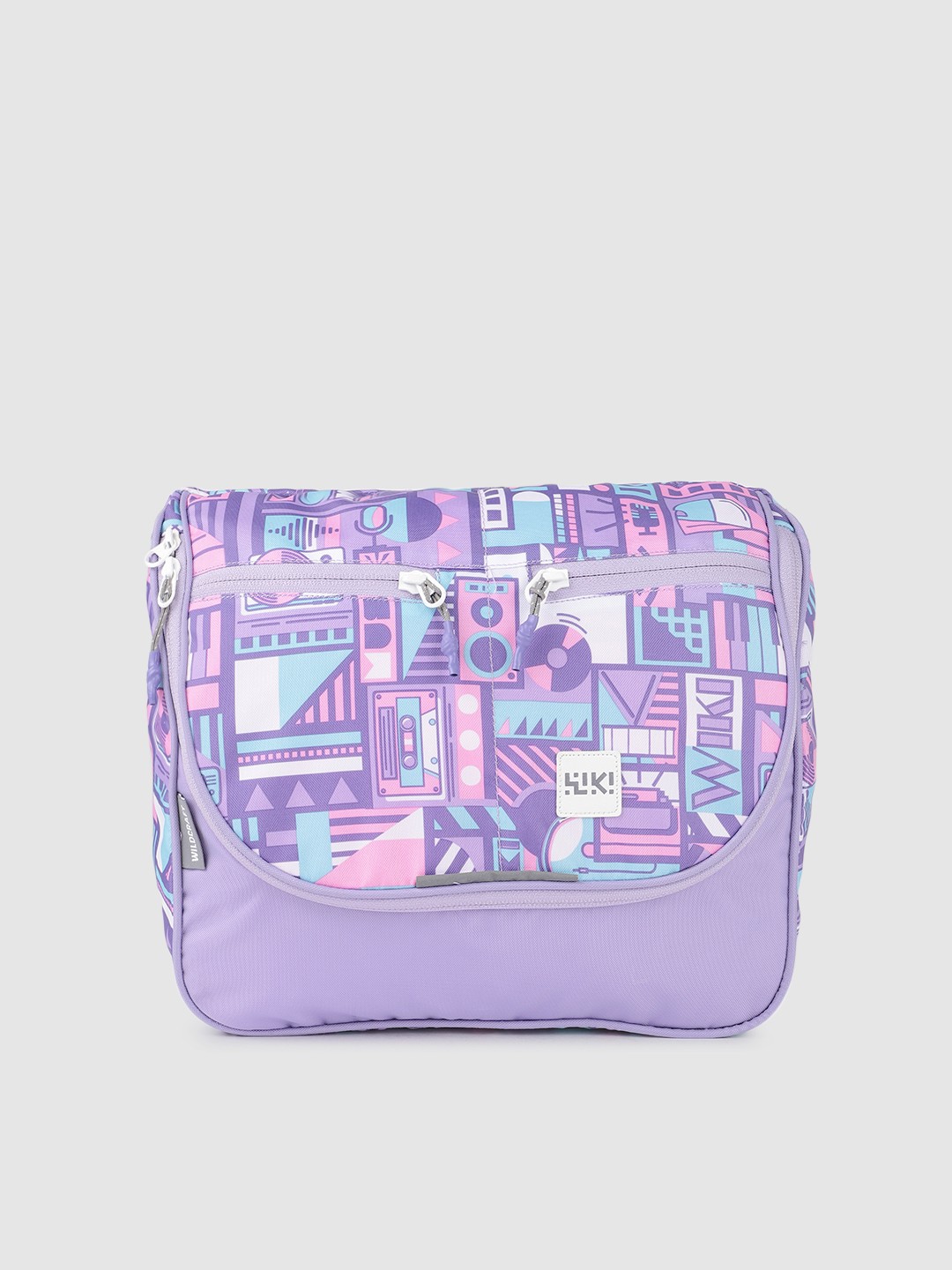 

Wildcraft Unisex Purple Printed Pras Mini Messenger Bag