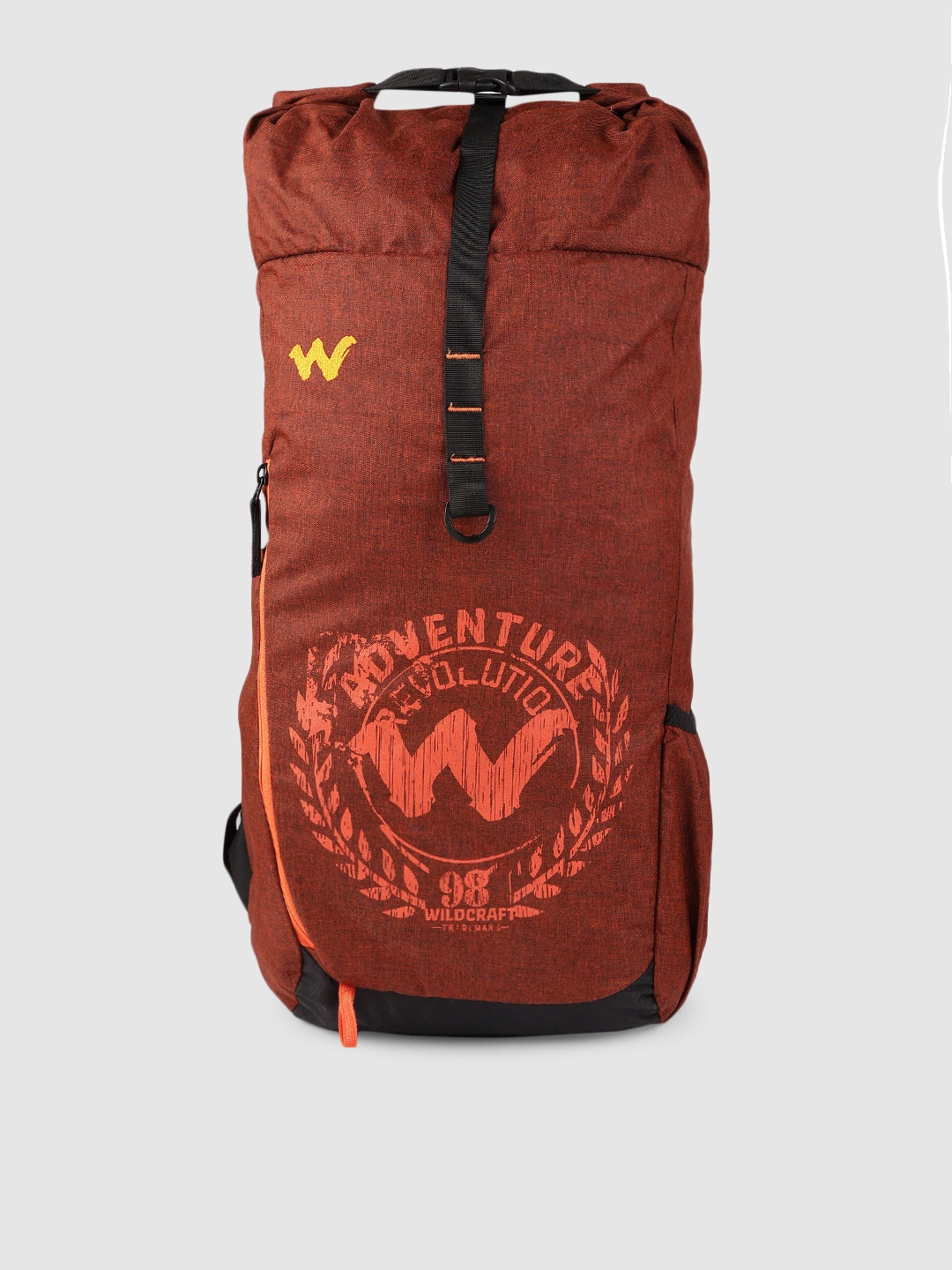 

Wildcraft Unisex Orange Brand Logo Printed Natty Mel Backpack