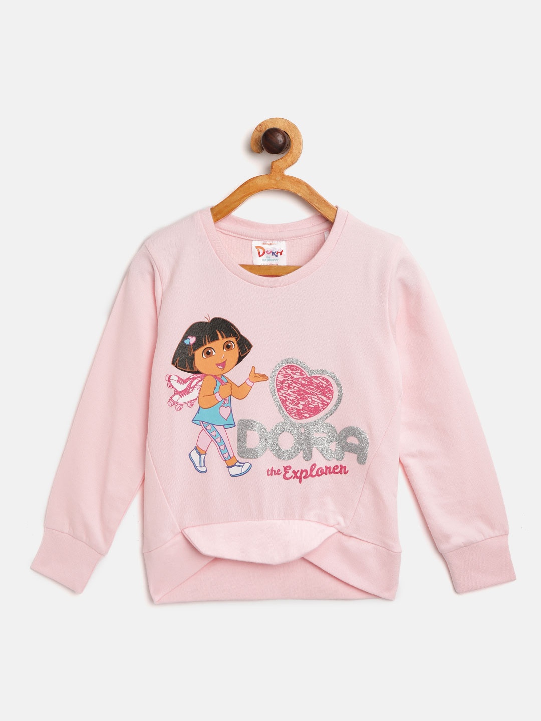 

Dora Girls Pink Dora Printed Sweatshirt