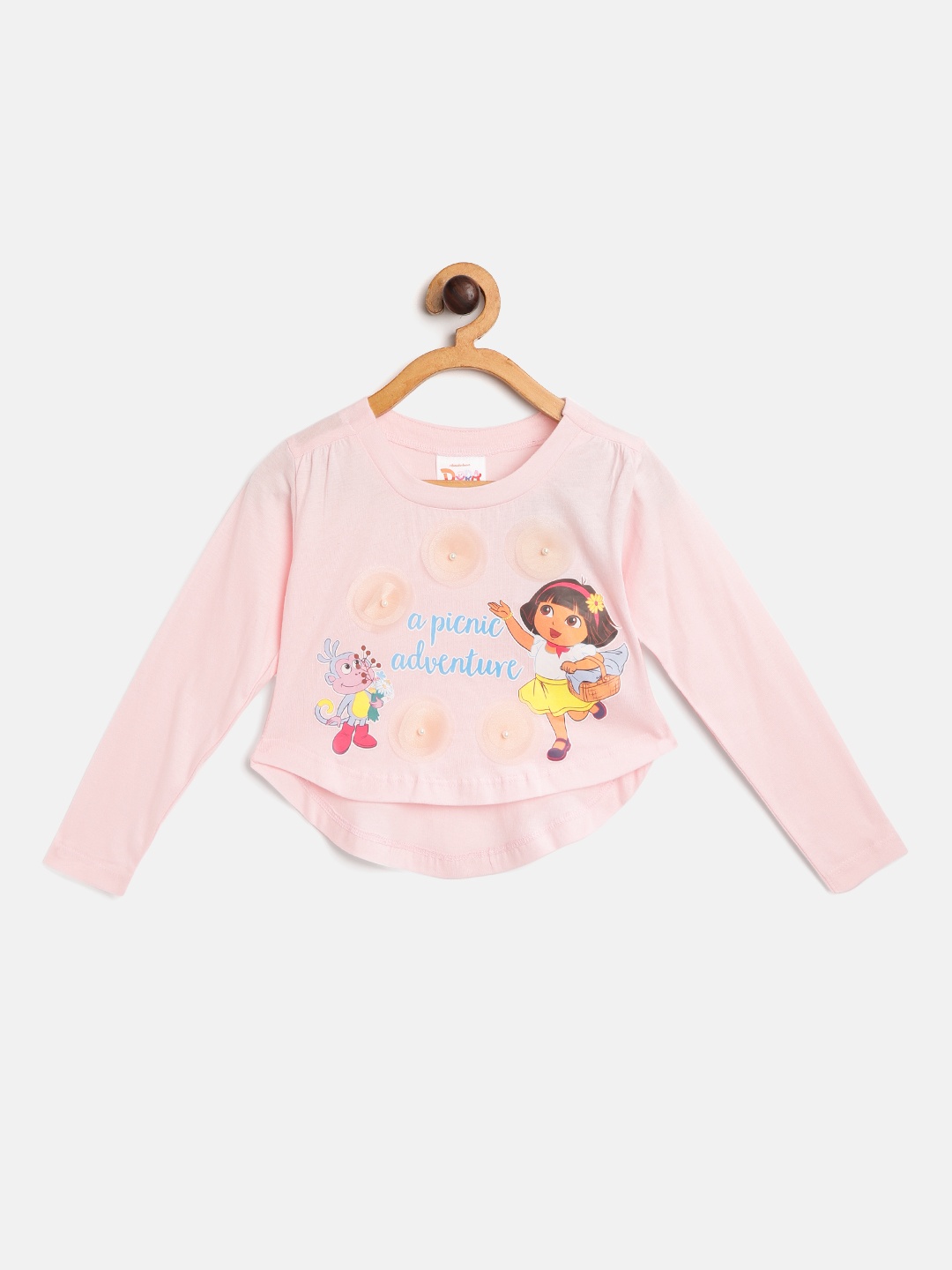 

Dora Girls Pink Dora Printed Top