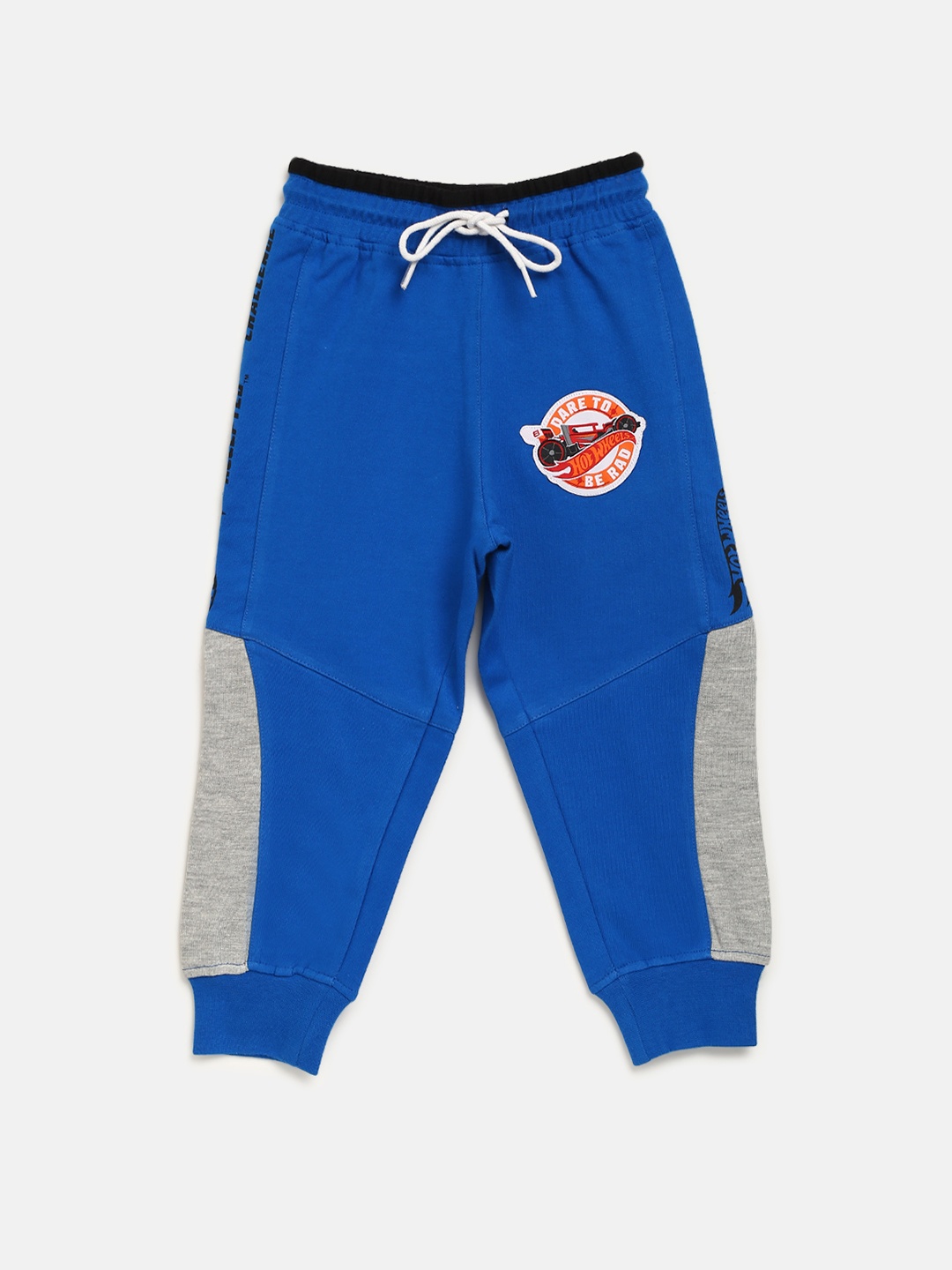 

toothless Boys Navy Blue Hot Wheels Solid Joggers