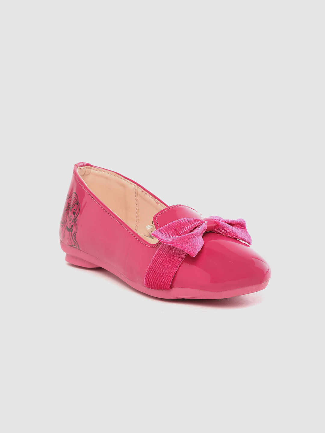 

toothless Girls Pink Solid Ballerinas