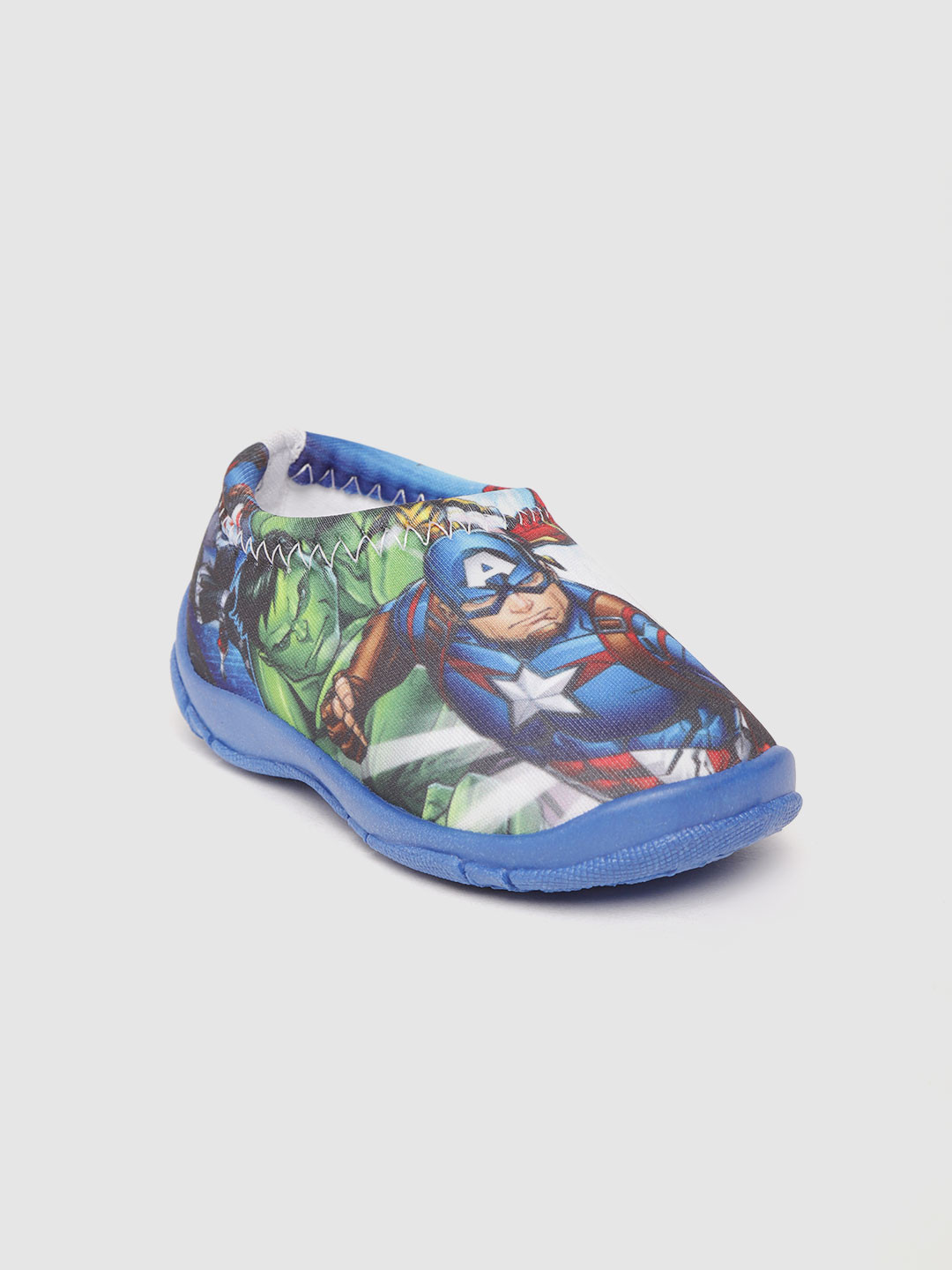 

toothless Boys Avengers Printed Slip-On Sneakers, Blue