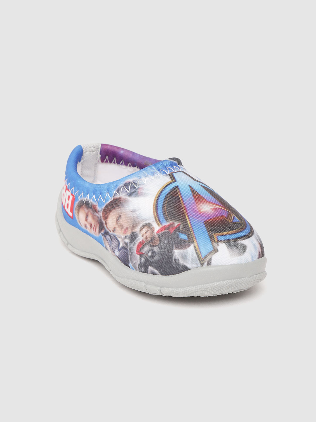 

toothless Boys Marvel Avengers Printed Slip-On Sneakers, Blue
