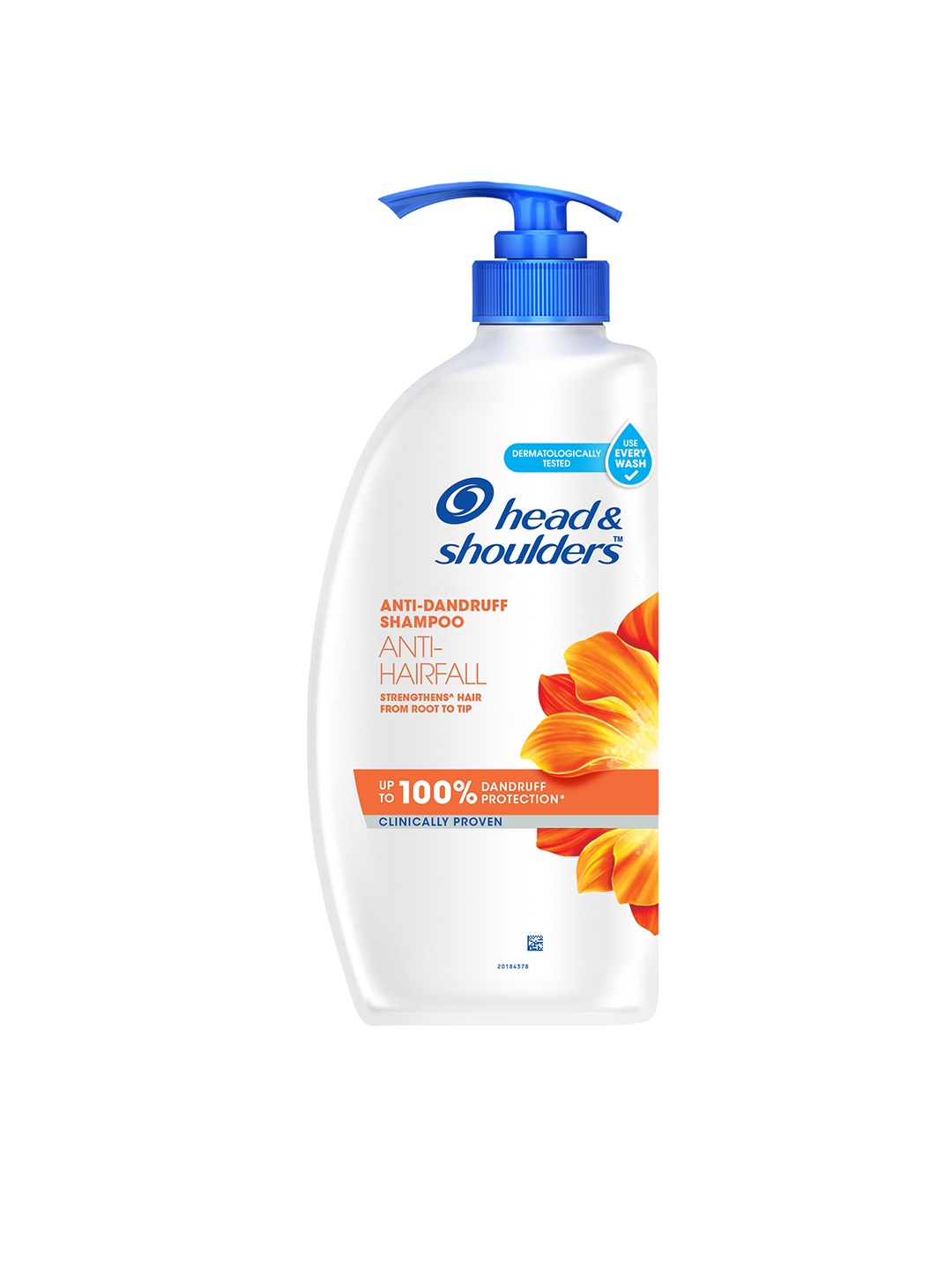 

Head & Shoulders Unisex Anti-Dandruff & Anti-Hairfall Shampoo 650 ml, White