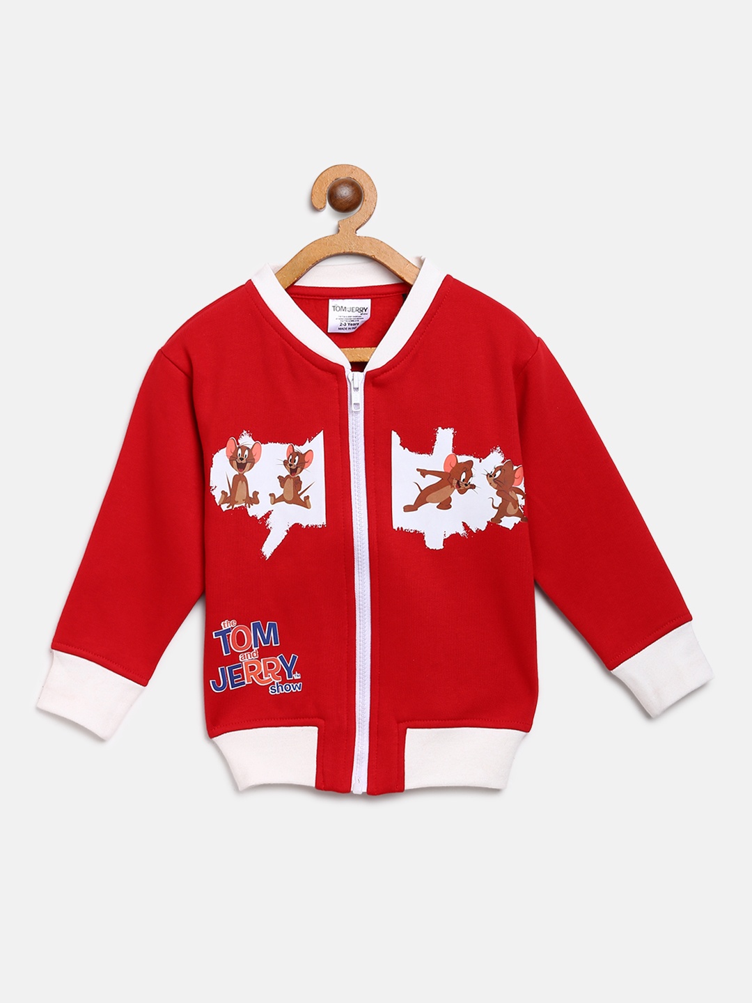 

Tom & Jerry Boys Mars Red Printed Sweatshirt