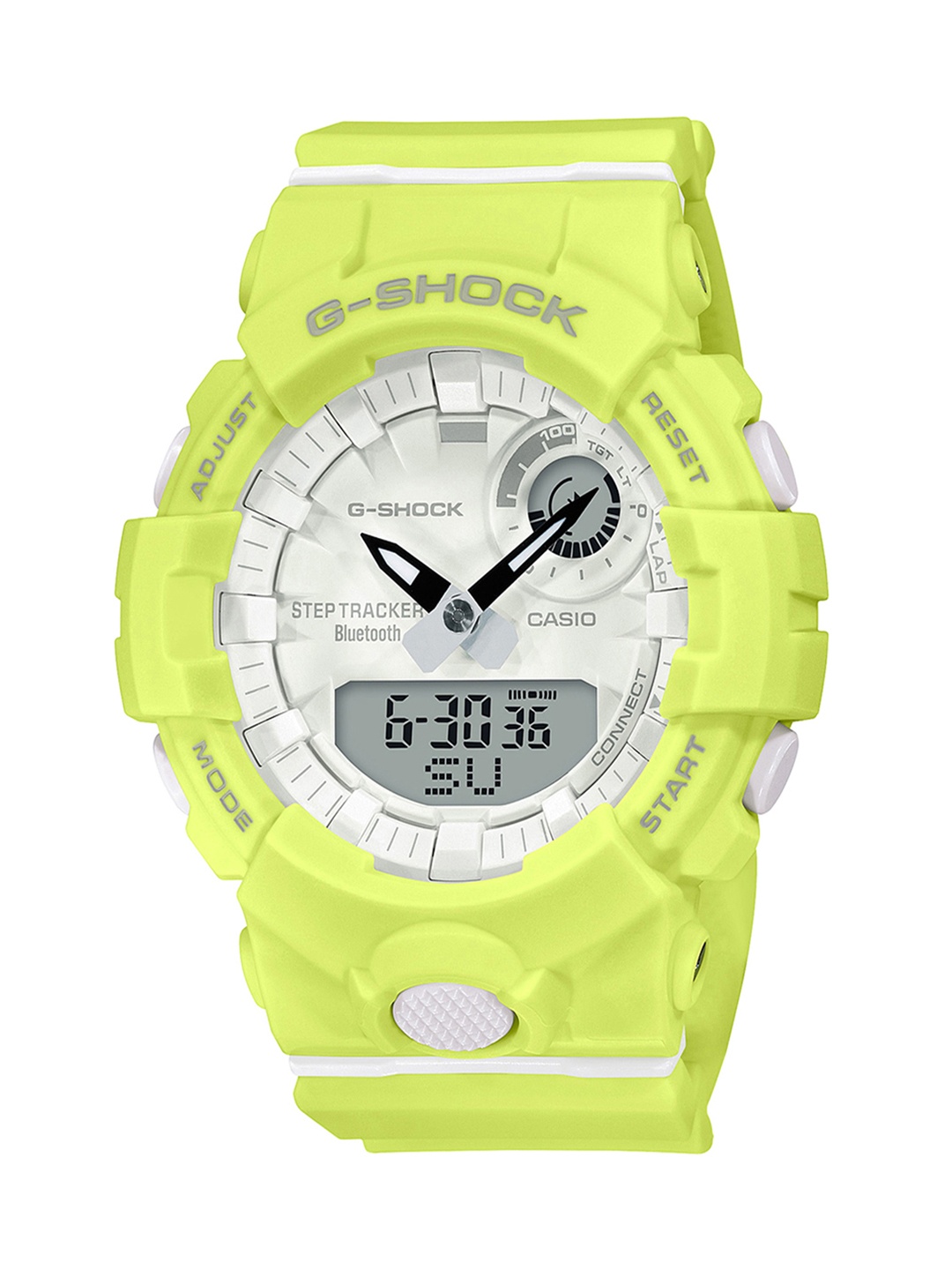 

CASIO G-Shock Women Yellow Analogue and Digital Watch G1000 GMA-B800-9ADR