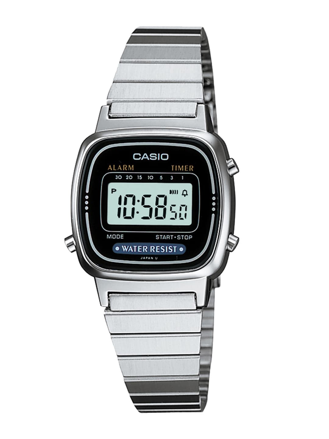 

CASIO Vintage Women Black Digital Watch D123 LA670WD-1DF