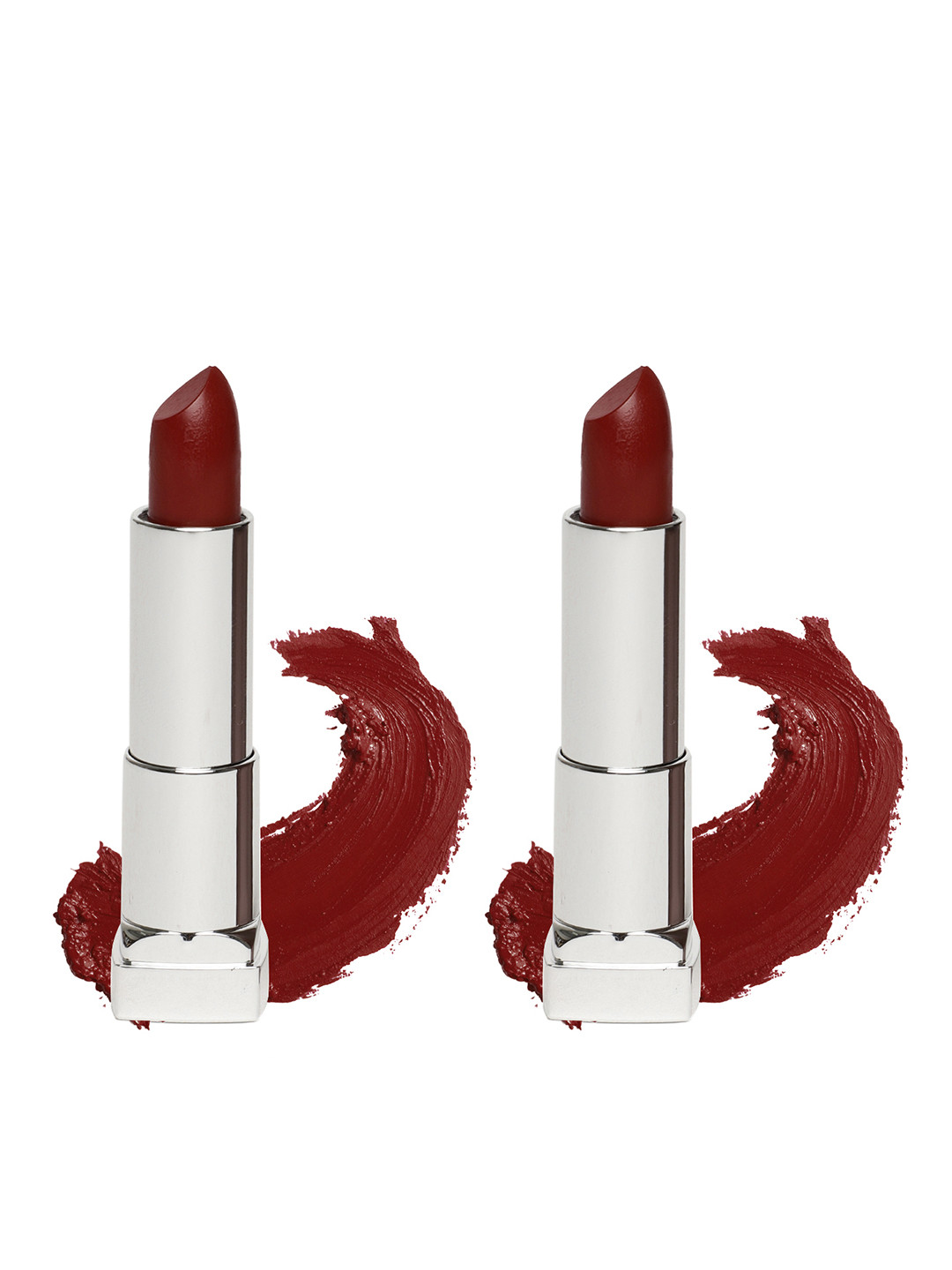 

Maybelline New York Set of 2 Divine Wine Color Sensational Creamy Matte Lipstick 695, Burgundy