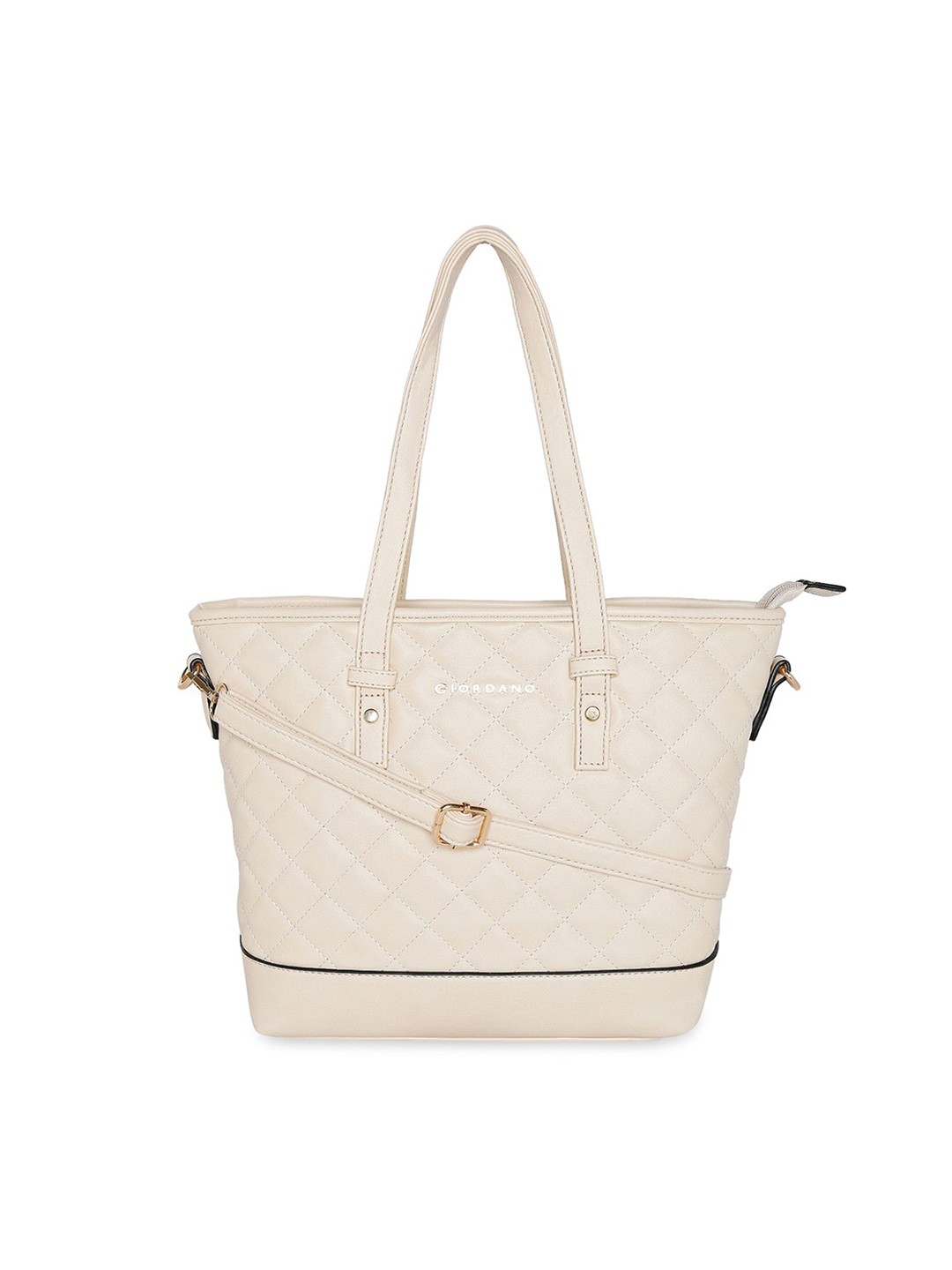 

GIORDANO Beige Solid Handheld Bag