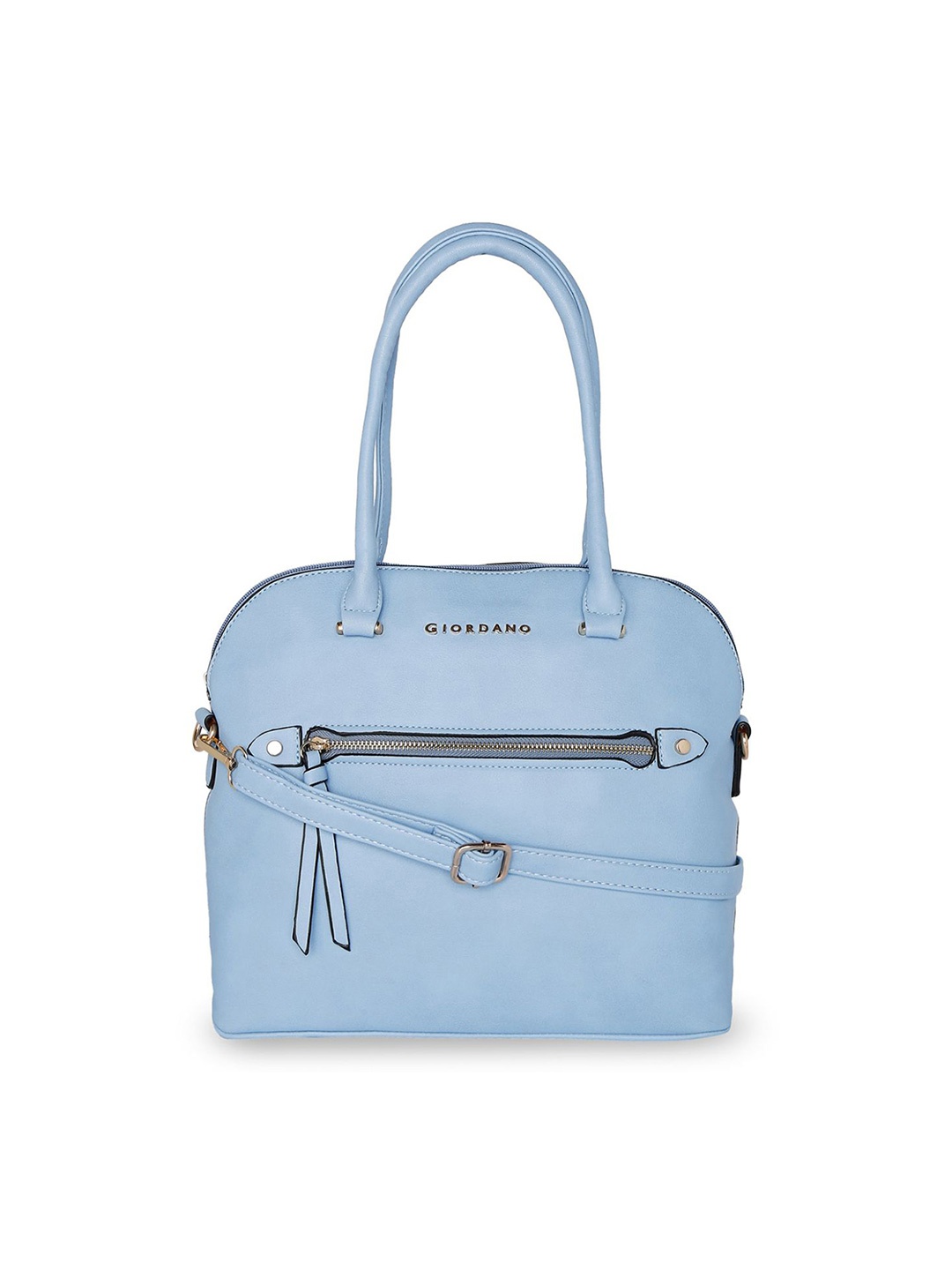 

GIORDANO Blue Solid Handheld Bag