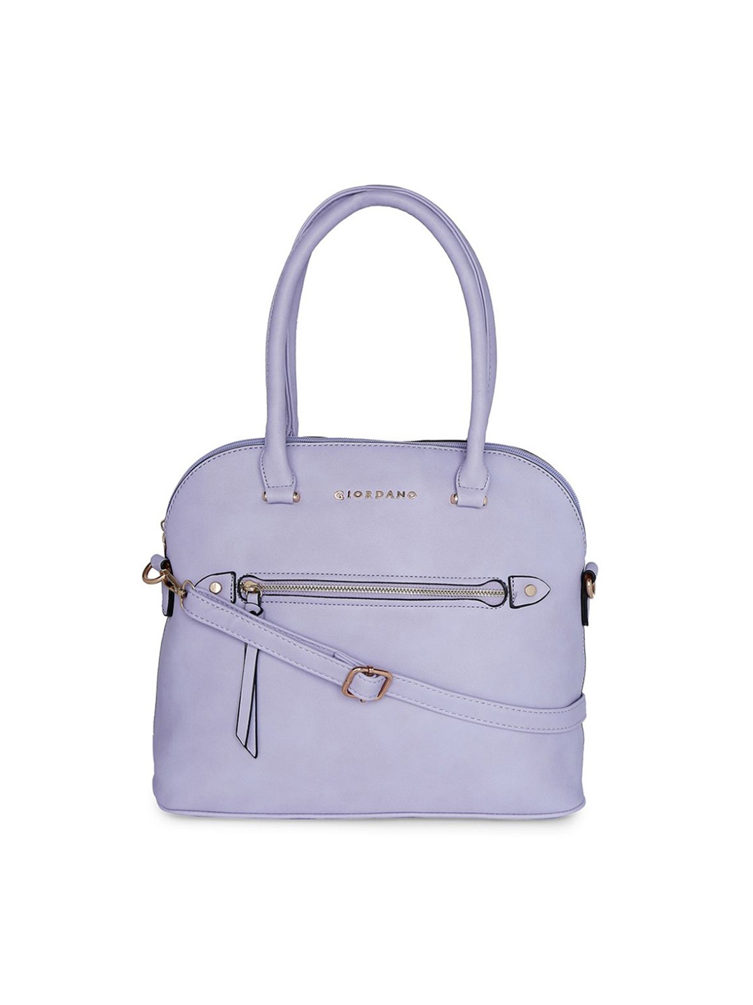 

GIORDANO Purple Solid Handheld Bag
