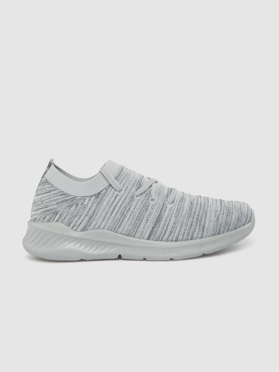 

The Roadster Lifestyle Co Men Grey Solid Sneakers